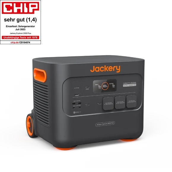 Jackery Explorer 2000 Plus Tragbare Powerstation