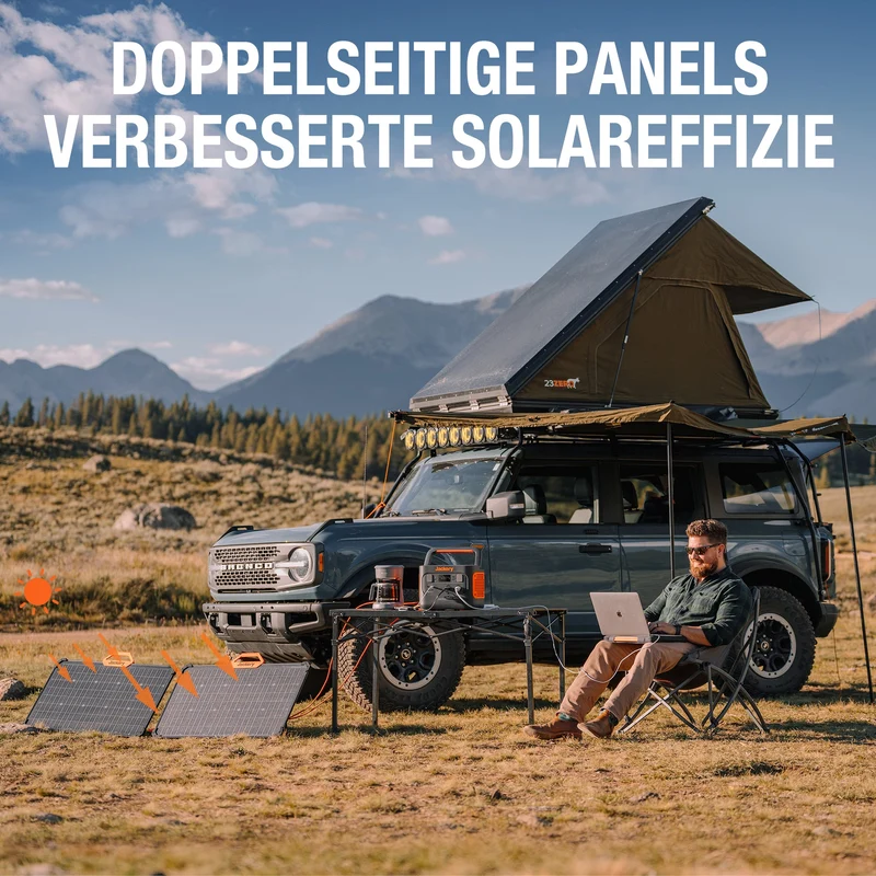 Jackery SolarSaga 80W Solarpanel (Generalüberholt)