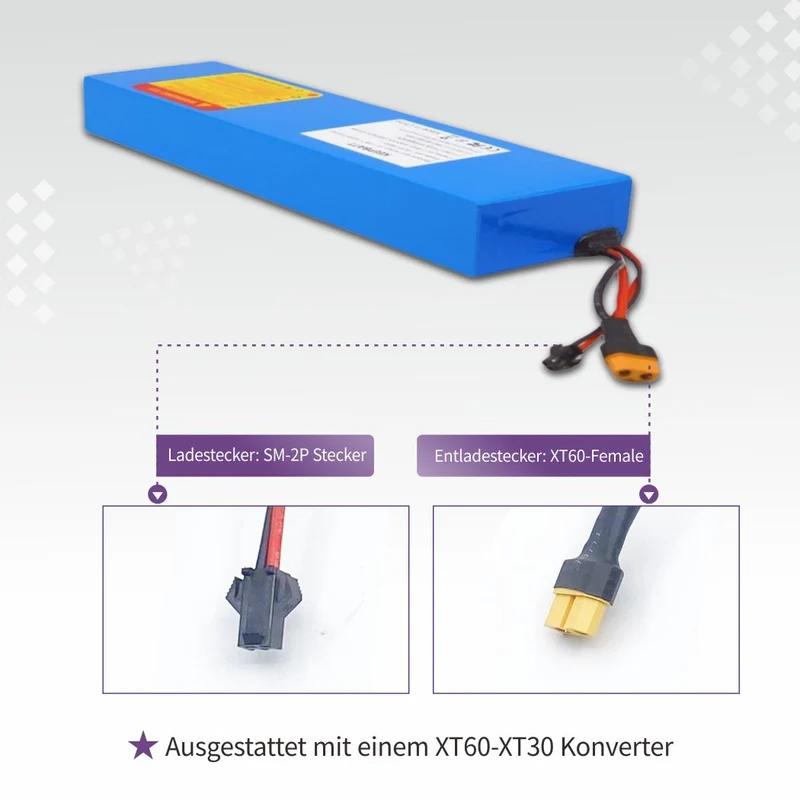 KEEPBATT 36V 7Ah Ersatzakku für DOC GREEN ESA 800 eKFV E-Scooter EU-Lager Versand