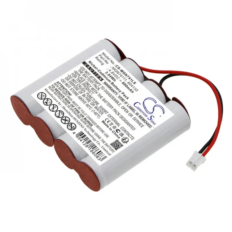 4,8 V 800 mAh Ersatzbatterie für LUMINOX Planet D Planet 60 D LUM17002 LUM17003 804133 Notlicht