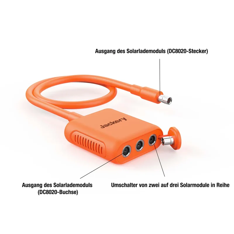 Jackery Solarpanel-Anschluss
