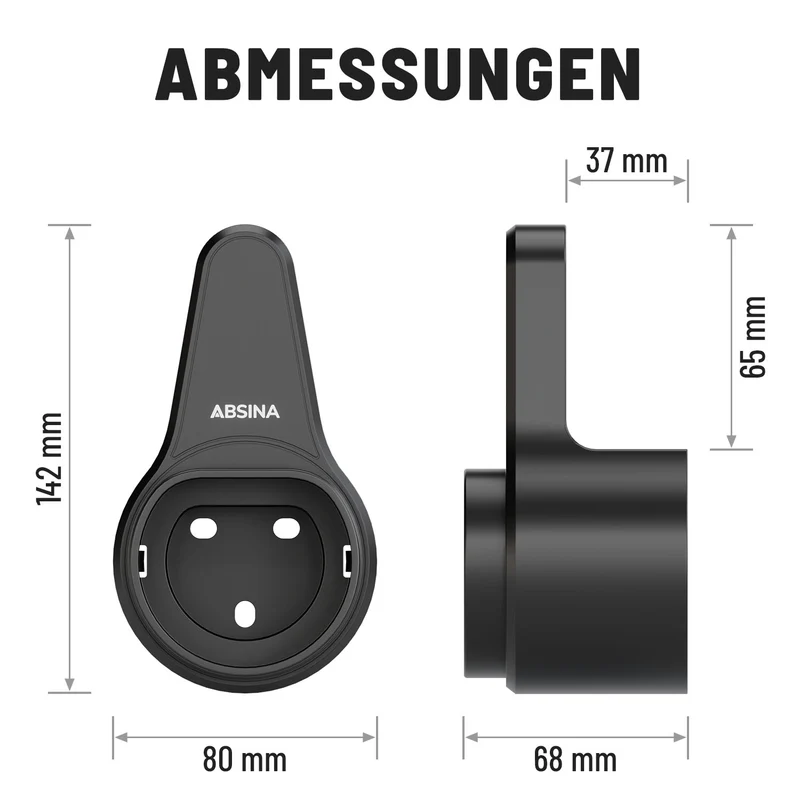 Wandhalterung für Typ 2 Ladekabel bis 10 m
