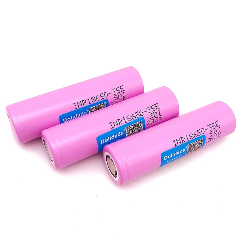4pcs 3,7v INR18650 35E 3500mAh 20A entladung Li-Ion rechargable batterie
