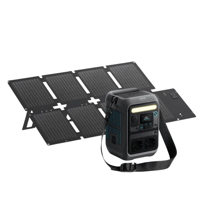 Anker C300X/PS60 Powerstation mit Panel Bundle