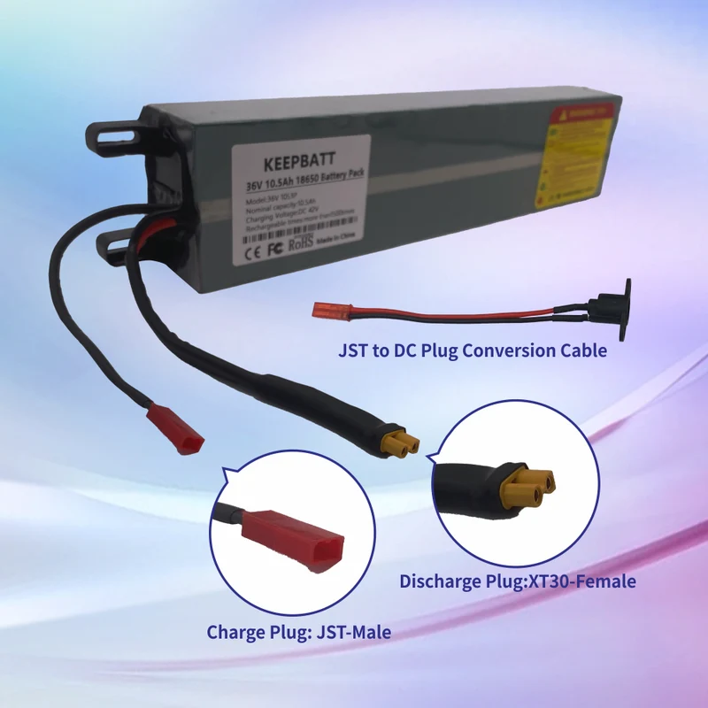 Hochleistungs-Lithium-Ionen-Ersatzakku 36V 10.5Ah für den M365 E-Scooter