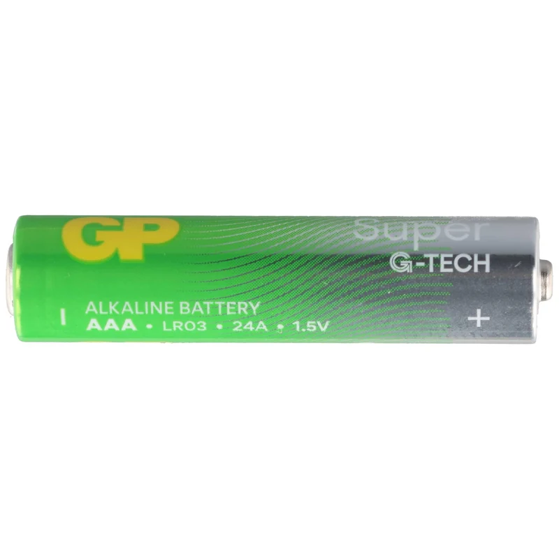 GP Batteries Super Alkaline G-TECH Batterie AAA Micro 1,5V 40er Pack