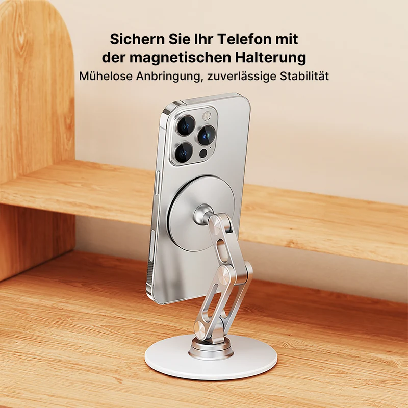 Magnetische Handyhalterung - 360° Drehbar, Verstellbar