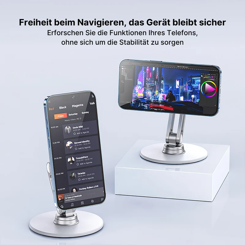 Magnetische Handyhalterung - 360° Drehbar, Verstellbar