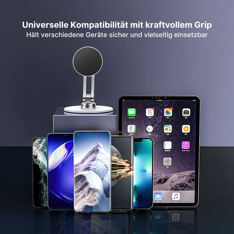 Magnetische Handyhalterung - 360° Drehbar, Verstellbar