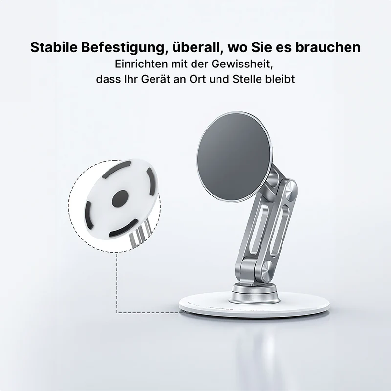 Magnetische Handyhalterung - 360° Drehbar, Verstellbar