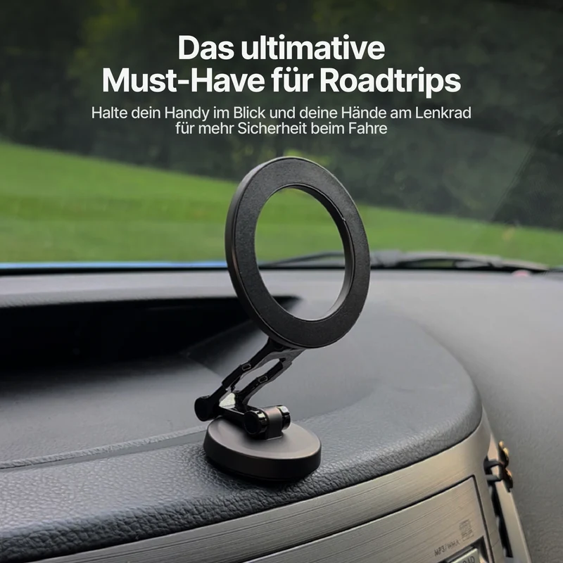 DashGrip Magnetischer Auto-Handyhalter mit verstellbarem Ständer