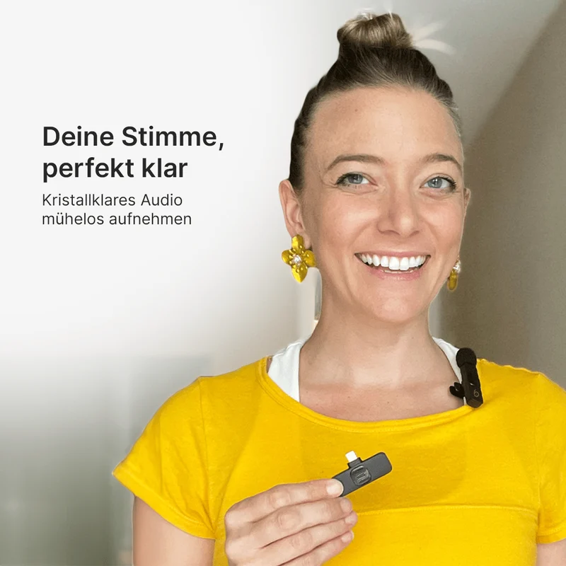 PocketPro Mini Wireless-Mikrofon für Kreative