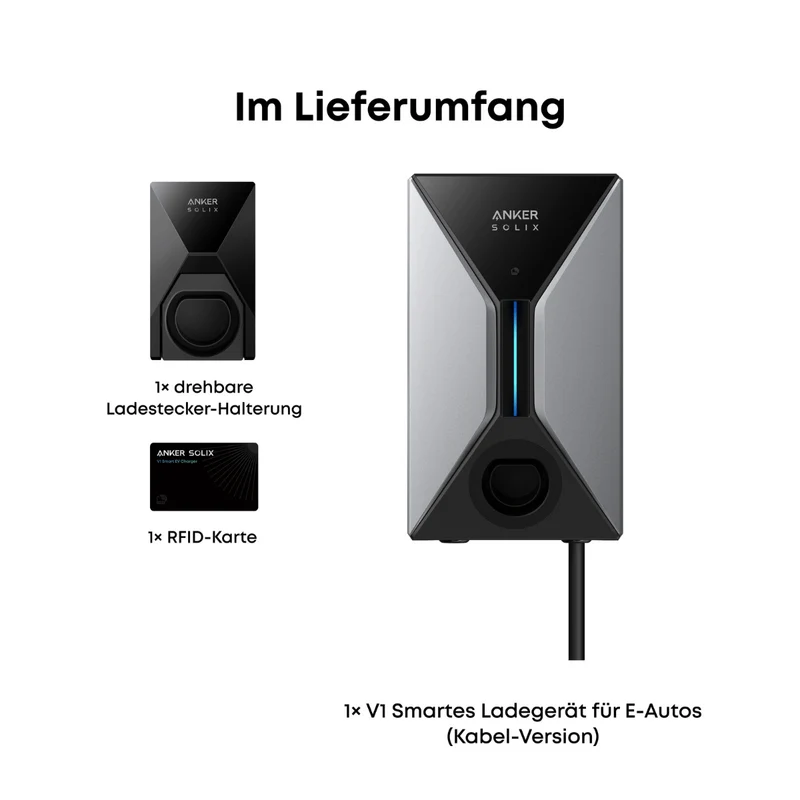 Anker V1 intelligentes EV-Ladegerät
