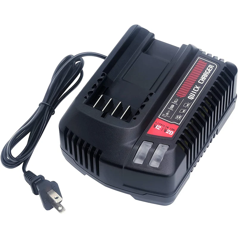 20V MAX Batterieladegerät CMCB104 kompatibel mit Craftsman V20 Lithiumbatterie CMCB204 CMCB202 (nur für V12/V20-Serie)