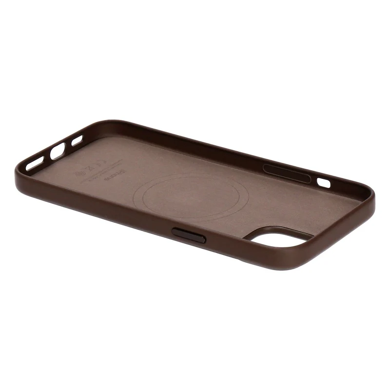 Apple Feingewebe Case mit MagSafe für iPhone 15 Plus Taupe