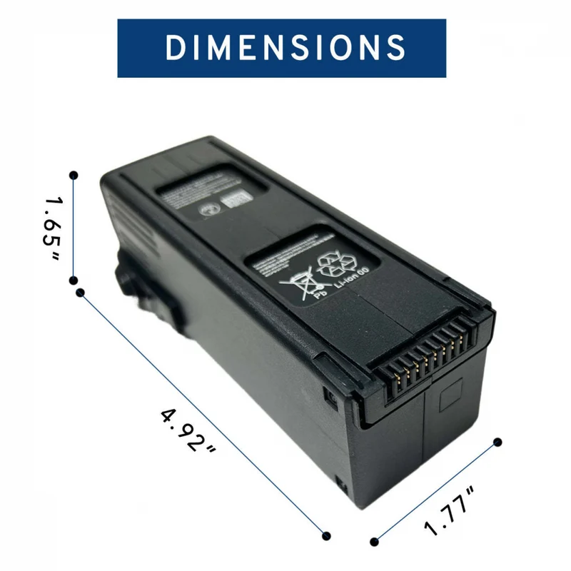 Intelligenter 15,4 V 5000 mAh Drohne Ersatzakku mit hoher Kapazität für DJI Mavic 3 Pro DJI Mavic 3 Cine