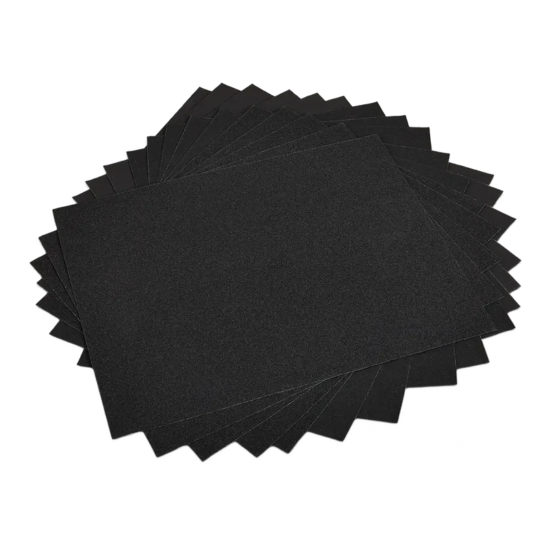 Schleifpapier-Set - nass - 15-teilig - 280 x 230 mm