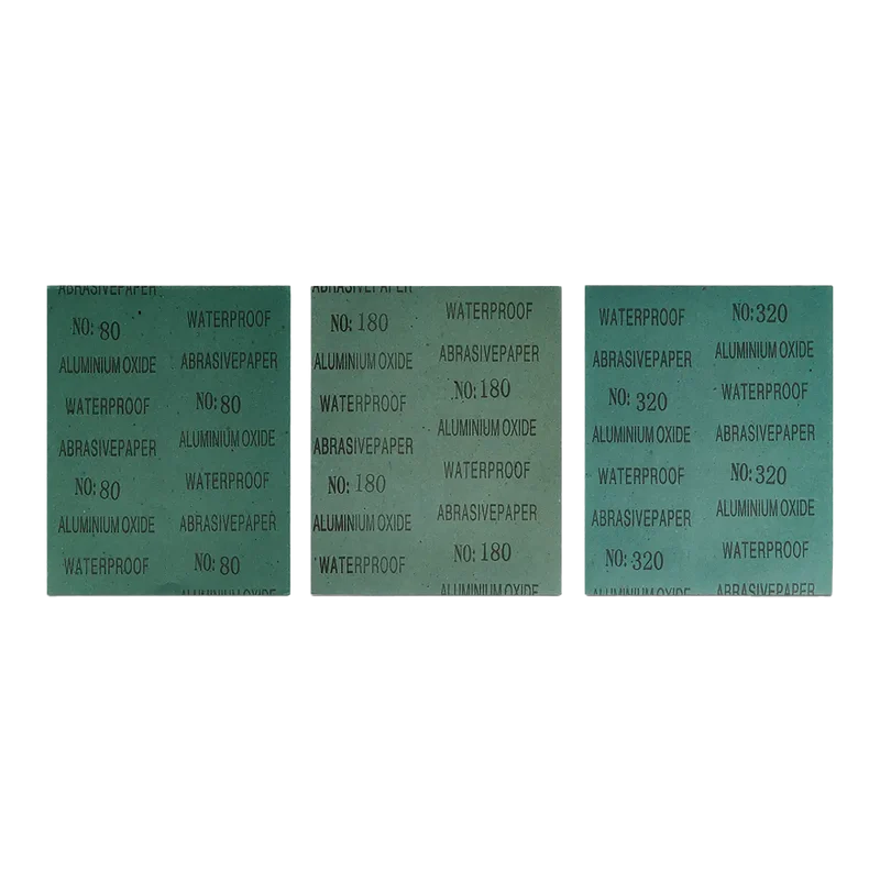 Schleifpapier-Set - nass - 15-teilig - 280 x 230 mm