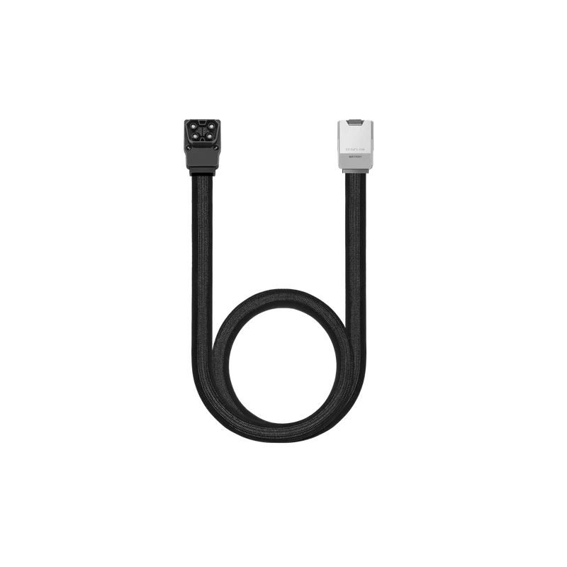 EcoFlow Delta Pro 3 Delta Pro Zusatzbatteriekabel – Verbindungskabel 0,85m 2m schwarz