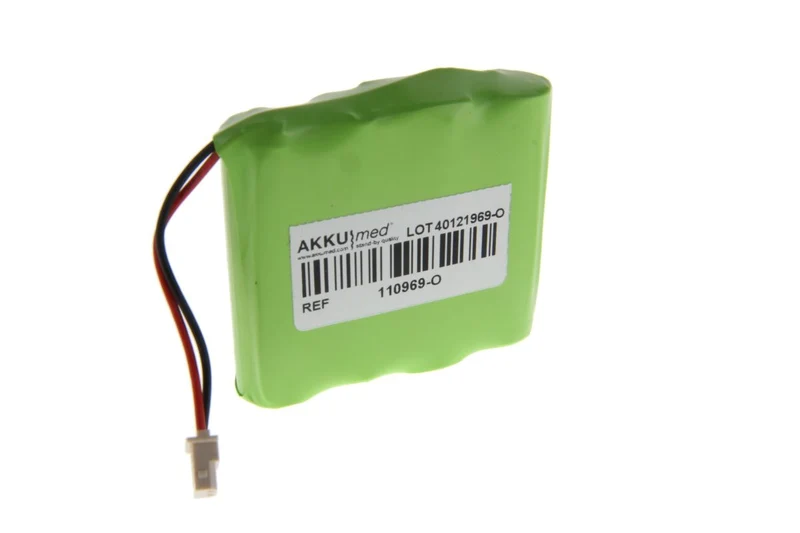 Welch Allyn Original NiMH Akku für ProBP2400 Blutdruckmessgerät - 2400-BATT - 4,8 V 2400 mAh 57x15x52,8 mm