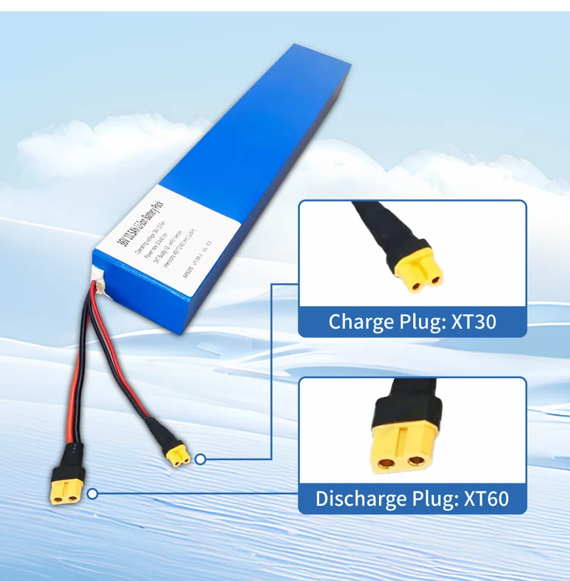 36V 10.5Ah Lithium Akku für SXT BUDDY V2/ V2-EKFV E-Scooter Schnellladen