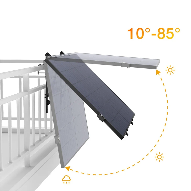 EcoFlow Single Axis Solar Tracker – Nachführsystem Solarpanel höhere Effizienz