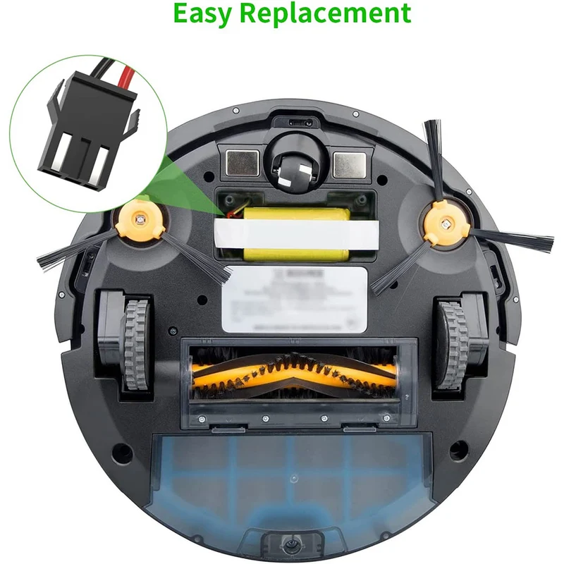 14,4 V 3500mAh Li-Ion Ersatzakku Für Haie Shark ION Roboter RV700, RV720, RV750, RV755 usw. (Spannung, Größe, Stecker können angepasst werden)