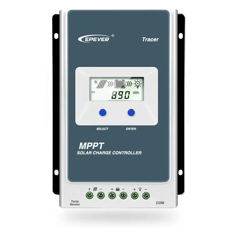 10A 20A 30A MPPT Solarladeregler Solarmodul Panel Tracer AN-Serie mit 12V/24V DC Automatische Identifizierung der Systemspannung