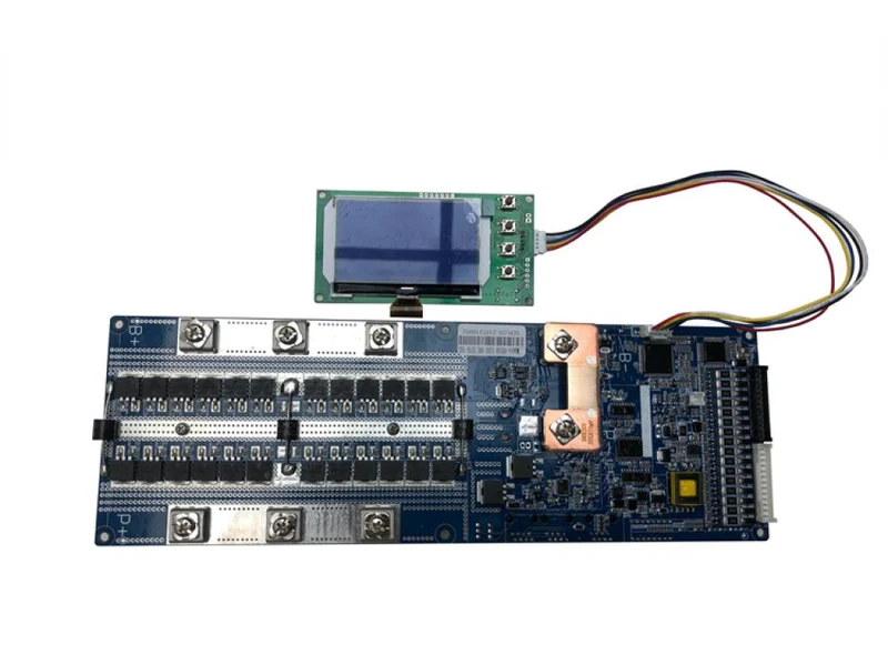 48V 200A 16S BMS Kommuniziert mit Growatt Wechselrichter Batterie Management System für Solar Lifepo4 Batteriepack Schutzbrett