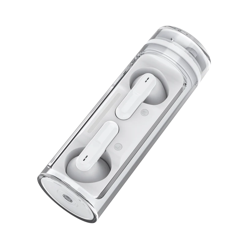 Bluetooth Headset "Twist" - ergonomisch geformt - extrem leicht - Touch-Steuerung - weiß