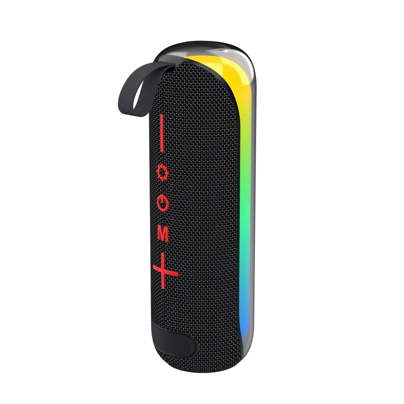Bluetooth Lautsprecher "Glow" - RGB-LED Lichtshow - Handschlaufe