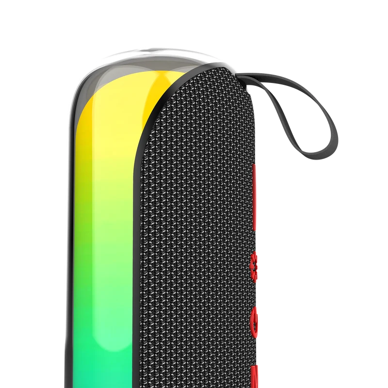 Bluetooth Lautsprecher "Glow" - RGB-LED Lichtshow - Handschlaufe