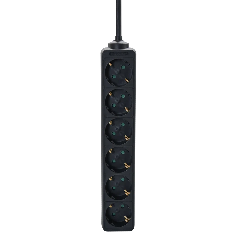 Steckdosenleiste 6-fach - 16 A - 3680 W - 150cm - verschiedene Farben