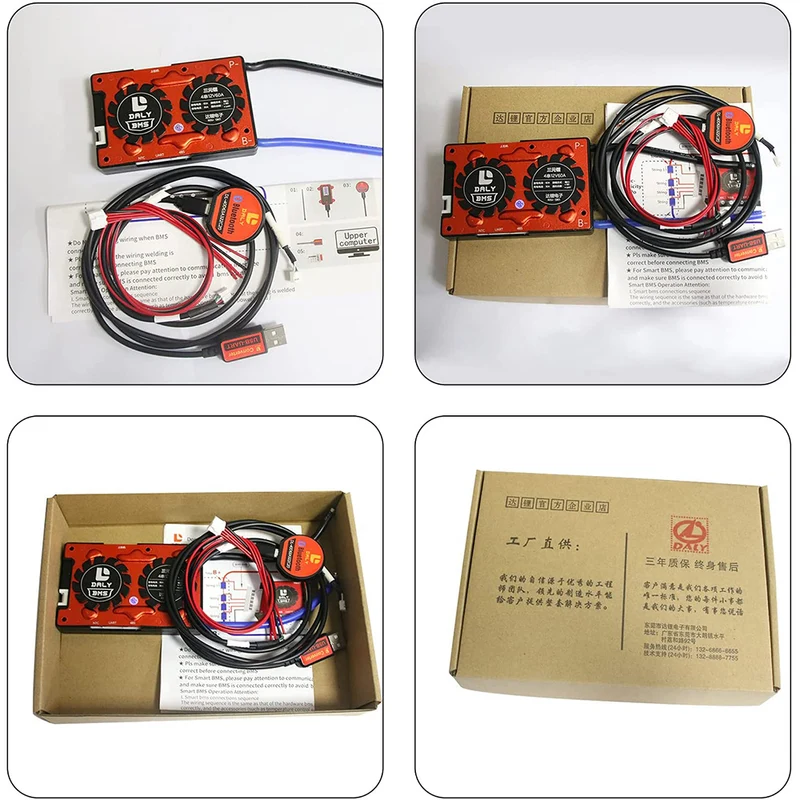 Daly LiFePO4 BMS 4S 12V 30A separate Lithiumbatterie BMS