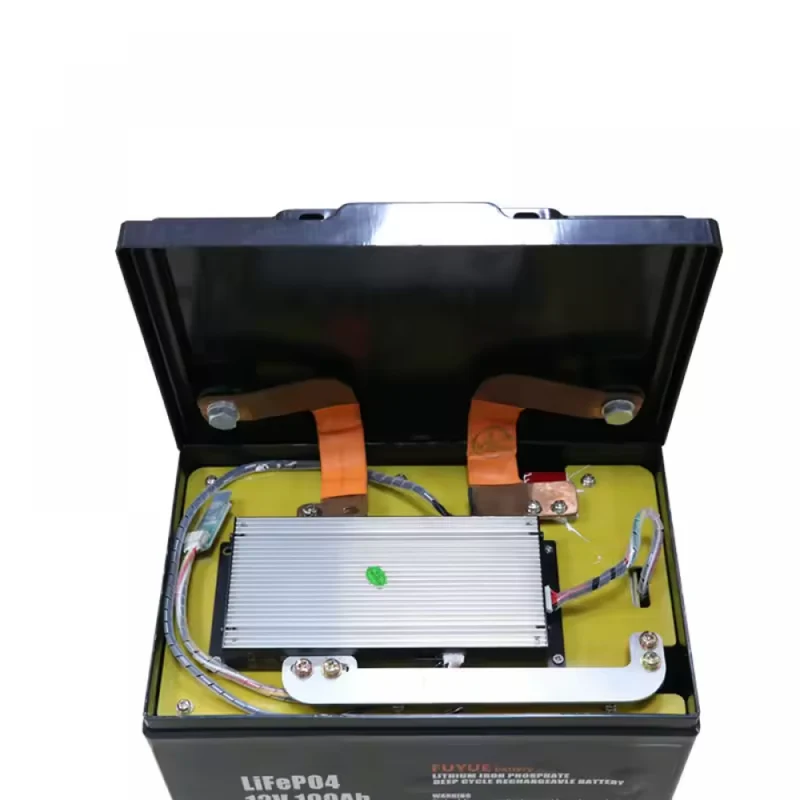4 x 24 V 100 Ah LiFePO4 Akku mit max 2560 W Leistung 100 A BMS CE- und RoHS-Zertifikate perfekt für Wohnmobile Boote