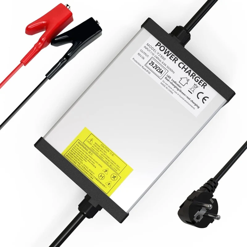 58.4V 15A LiFePO4 Ladegerät Automatisches Intelligentes Batterieladegerät Entwickelt für 48V (51.2V)