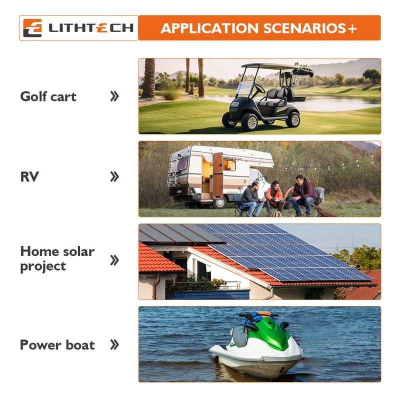 24V 29.2V 100Ah 2560Wh Intelligente LiFePO4 Akku mit 100A BMS Bluetooth perfekt für Wohnmobile Boote