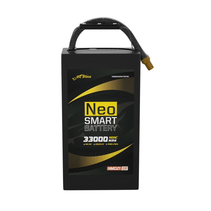 Tattu Neo Compact 33000mAh 12S1P 44,4V 10C Smart UAV LiPo-Akku mit AS150U-F-Stecker