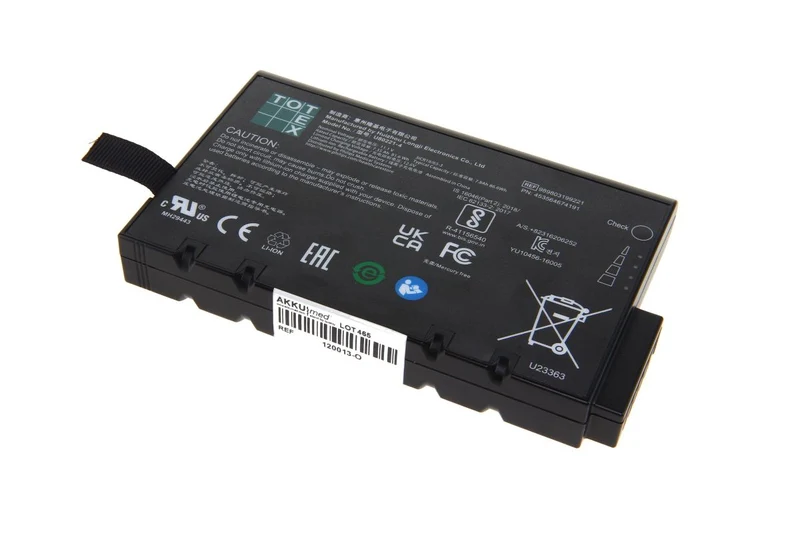 Philips Original Li Ion Akku für Philips Monitor EarlyVue VS30 - Typ 989803199221 - 11,1 V 7800 mAh 147,7x88,8x19,3 mm