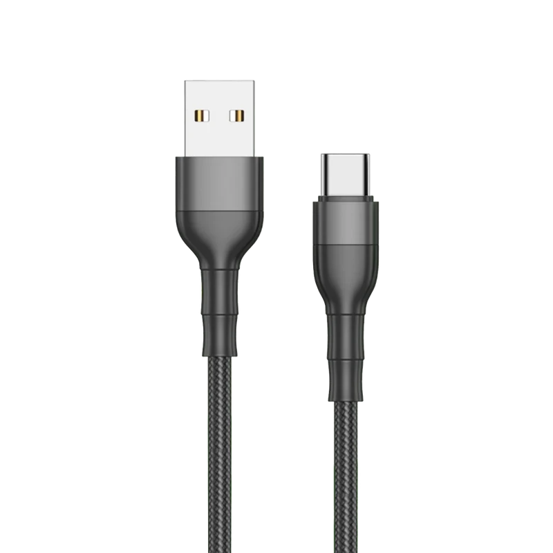 USB Datenkabel "Bamboo" - 5 Anschlussvarianten - 100 cm - diverse Farben
