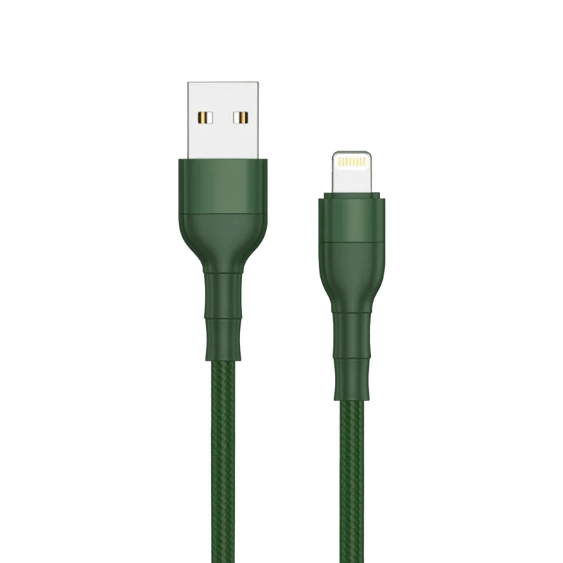 USB Datenkabel "Bamboo" - 5 Anschlussvarianten - 100 cm - diverse Farben