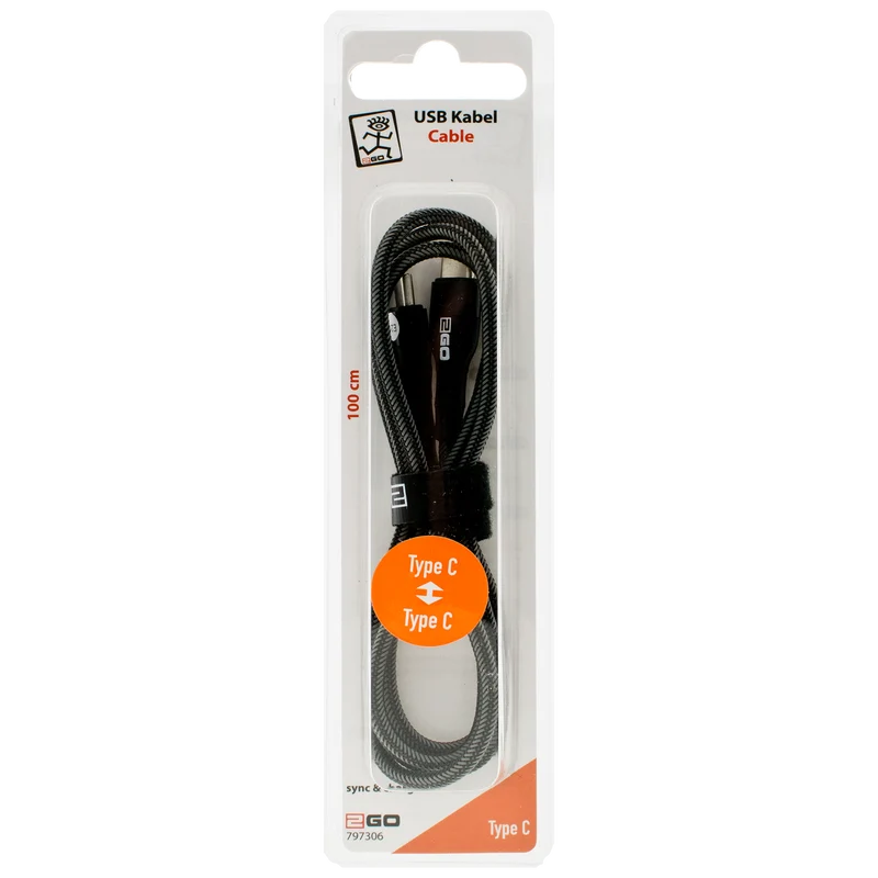 USB Datenkabel "Bamboo" - 5 Anschlussvarianten - 100 cm - diverse Farben