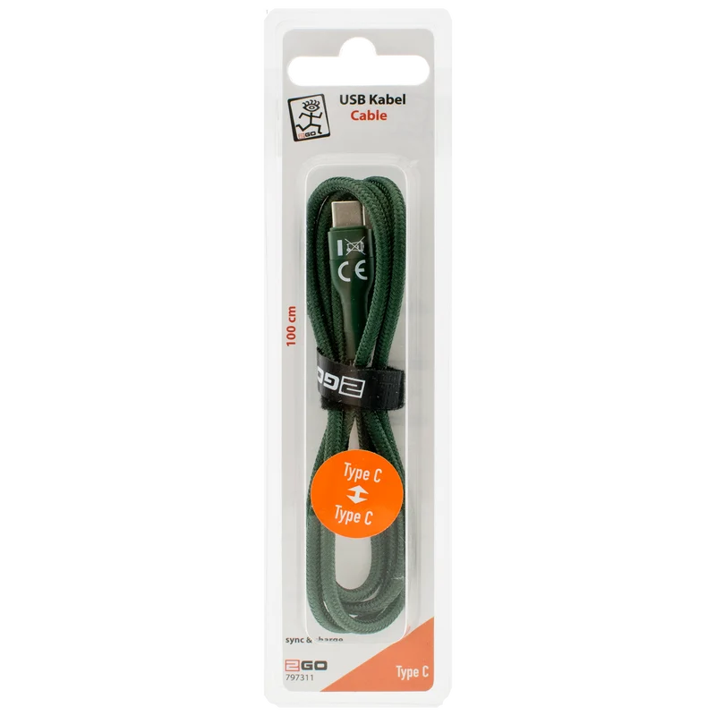USB Datenkabel "Bamboo" - 5 Anschlussvarianten - 100 cm - diverse Farben