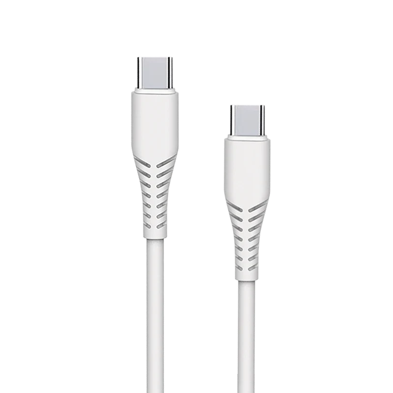 USB Datenkabel - USB Type-C auf 8-Pin (Lightning) oder USB Type-C / 100 cm / weiß