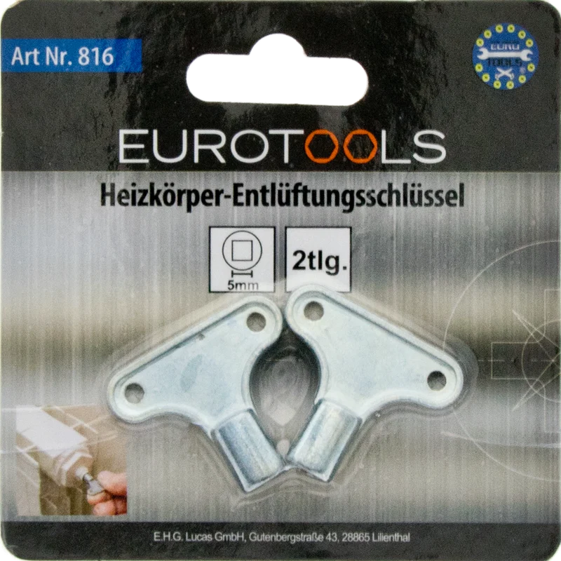 Heizkörper-Entlüftungsschlüssel