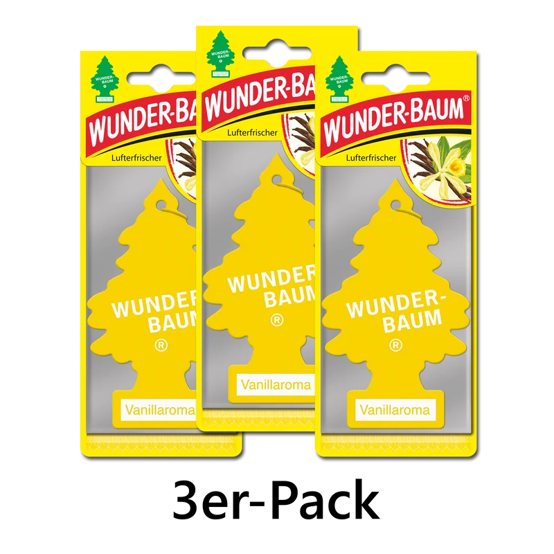 Bäumchen 3er Set - verschiedene Düfte