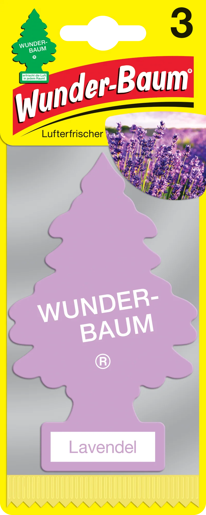Bäumchen 3er Set - verschiedene Düfte