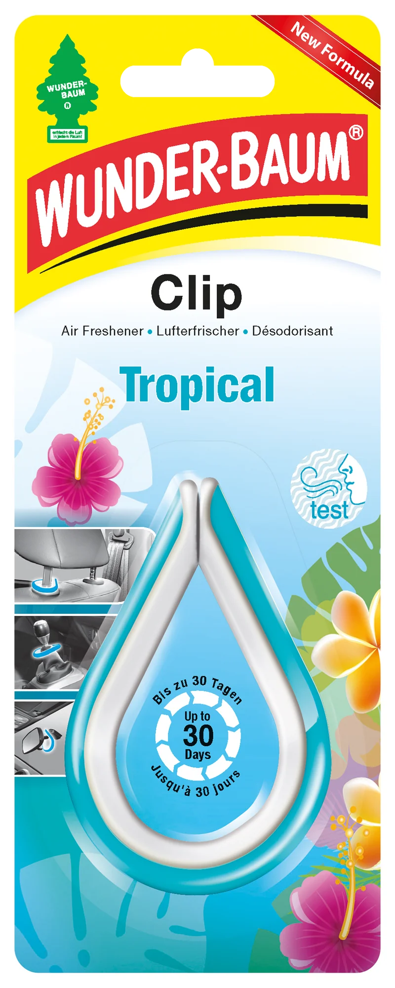 Duftclip - verschiedene Düfte