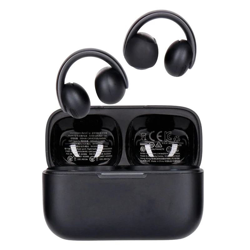 soundcore Aeropclip Open Ear Bluetooth Clip Earbuds