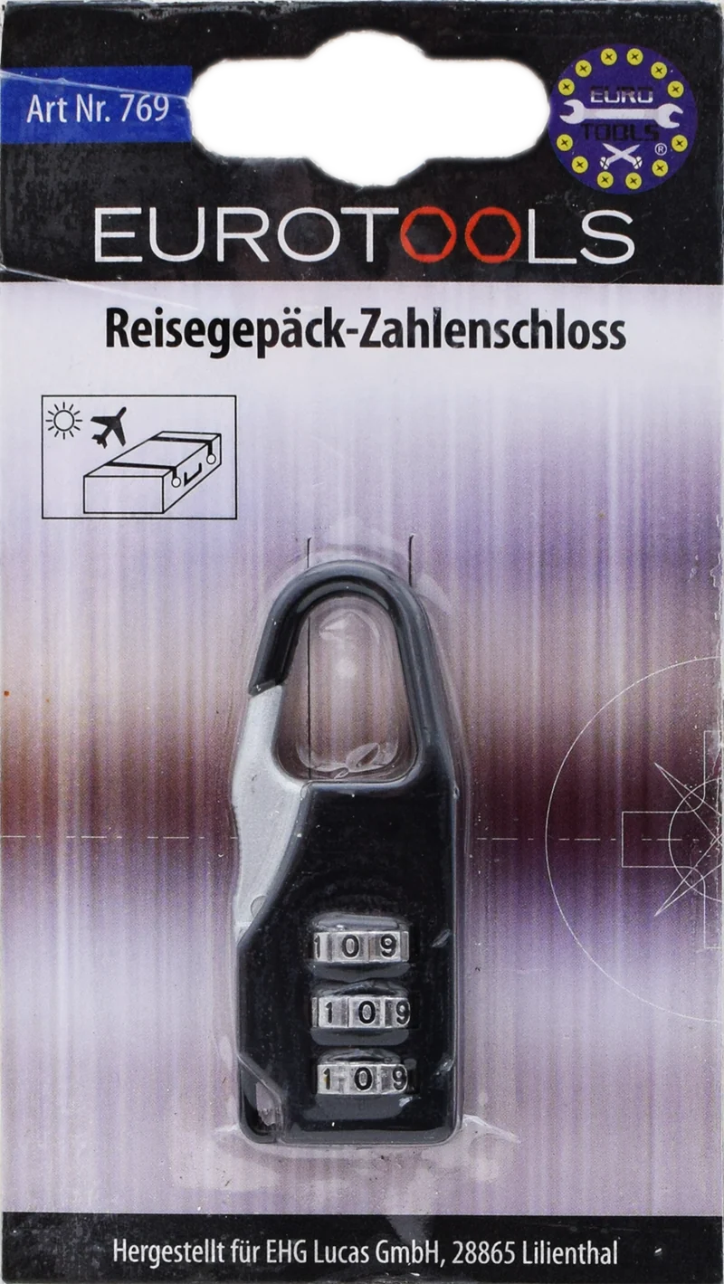 Reisegepäck-Zahlenschloss